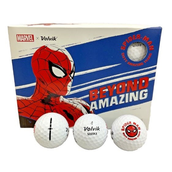 Volvik Vista3 Spiderman Golf Balls For Sale