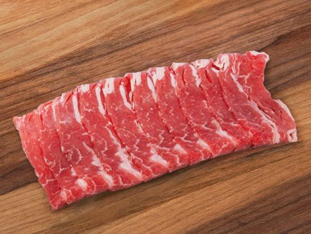 AUS ORGANIC BEEF Australian Organic Beef Short Rib Boneless - Shabu Shabu [Previously Frozen]  (170g) Online now