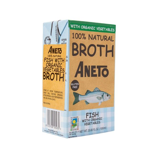 ANETO Fish with Organic Vegetables Broth  (1000mL) Online