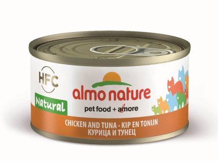 ALMO NATURE (9025) Cat 70g Tuna & Chicken Fashion