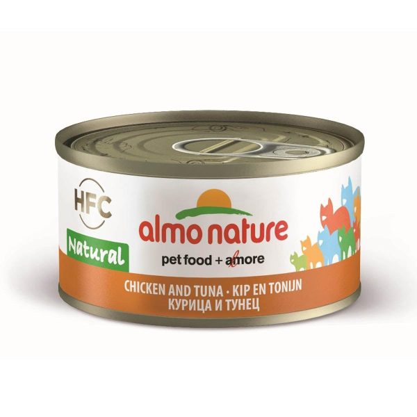 ALMO NATURE (9025) Cat 70g Tuna & Chicken Fashion