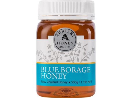 ARATAKI Blue Borage Honey  (500g) Fashion