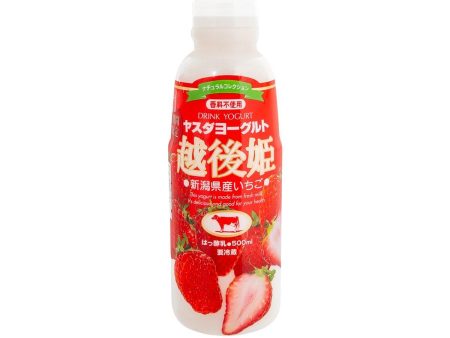 YASUDA Echigohime Strawberry Yogurt Drink  (500mL) Online now