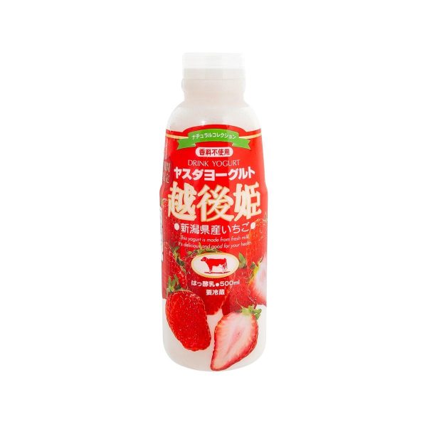 YASUDA Echigohime Strawberry Yogurt Drink  (500mL) Online now