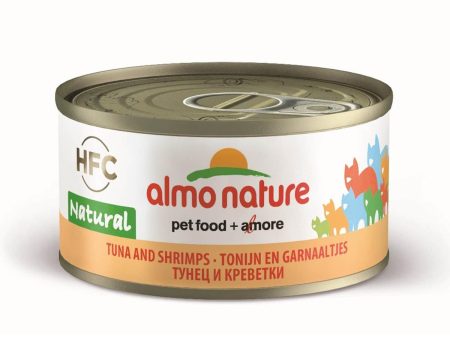 ALMO NATURE (9023) Cat 70g Tuna & Shrimps Discount