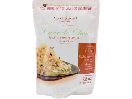 ANDRE LAURENT Ready to Serve Sauerkraut - Gourmet Style  (500g) Supply