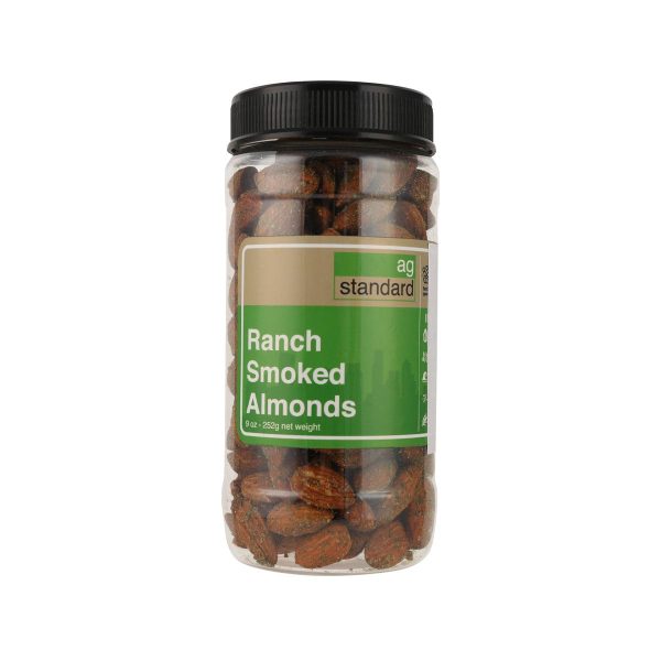 AG STANDARD Ranch Smoked Almonds  (252g) For Sale