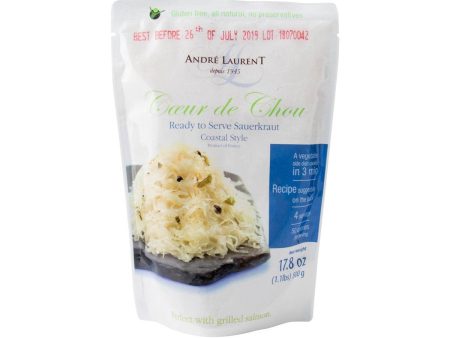 ANDRE LAURENT Ready To Serve Sauerkraut - Coastal Style  (500g) Fashion