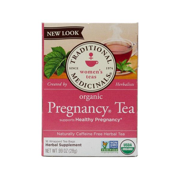 TRADITIONAL MEDICINALS Organic Pregnancy® Tea Bag  (28g) on Sale