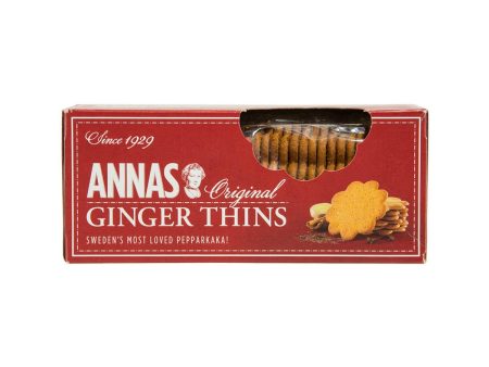 ANNA S Original Ginger Thins  (150g) Online now